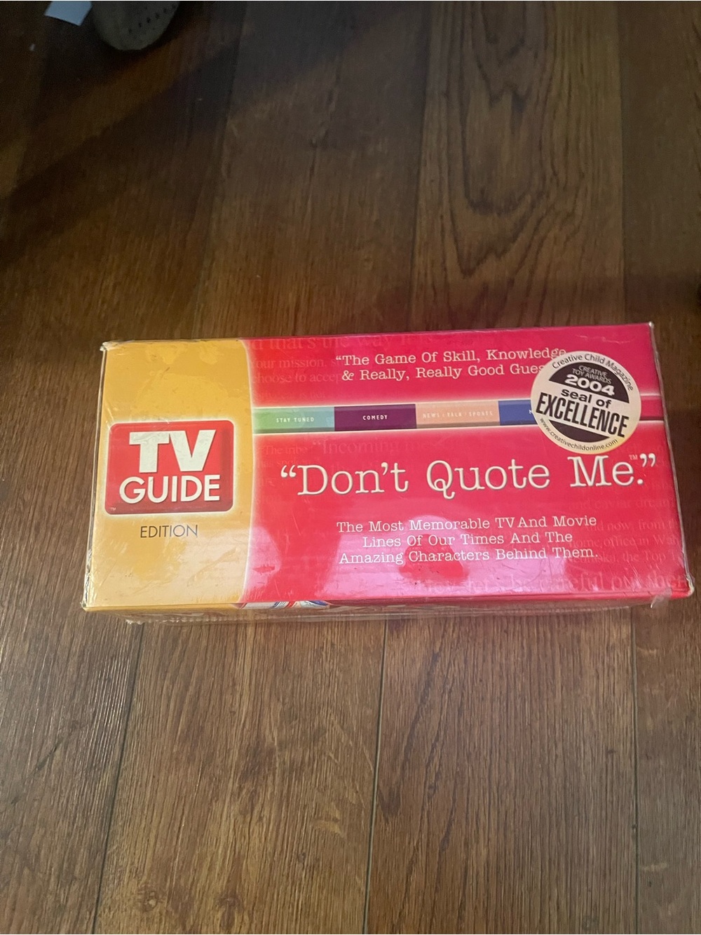 "Don't Quote Me" Home Game - Red and Yellow Edition BRAN NEW SEALED
